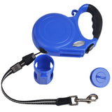 Adjustable,Traction,Garbage,Dispenser,Training,Retractable,Leash