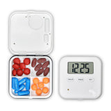 Loskii,Electronic,Timing,Medication,Organizer,Portable,Daily,Vitamin