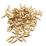 Suleve,M3BH3,100Pcs,Brass,Standoffs,Support,Spacer,Pillar,Board