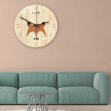 Loskii,CC043,Creative,Clock,Clock,Cartoon,Clock,Office,Decorations