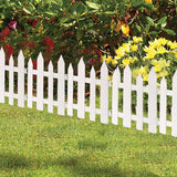 Outdoor,Plastic,White,Fence,Garden,Flowerpot,Parterre,Fence,Decoration