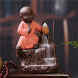 Purple,Backflow,Incense,Burner,Holder,Fragrant,Smoke,Backflow,Censer,Decor