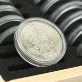 Coins,Display,Storage,Certified,50Pcs,Capsules