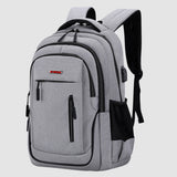 Oxford,Fabric,Waterproof,Unisex,Backpack,Charging,Outdoor,Travel,Cycling,Laptop,Pack"