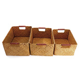 Seaweed,Woven,Storage,Basket,Fruit,Sundries,Organizer,Fruit,Container