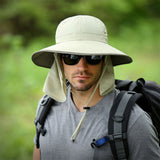 Nylon,Detachable,Outdoor,Fishing,Climbing,Protection,Broad,Visor,Bucket,Adjustable,String