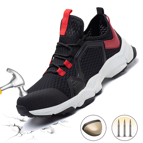 Steel,Safety,Shoes,Breathable,Ultralight,Sneakers,Outdoor,Jogging,Walking,Running,Shoes