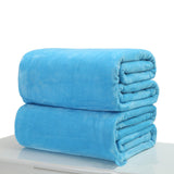 27.6x39.4inch,Travel,Velvet,Blanket,Solid,Bedding,Towel