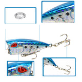 Fishing,Fishing,Rotating,Popper,Topwater,Crankbait,Artificial