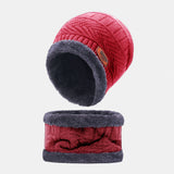 Velvet,Thick,Winter,Protection,Windproof,Knitted