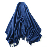 200CM,Women,Winter,Scarf,Solid,Large,Scarf,Shawl,Blanket