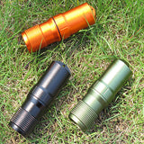 Outdoor,Survival,Waterproof,Aluminum,Canister,Emergency,Container