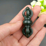 Chinese,Natural,Hetian,Hetian,Pendant,Buddhist,Pendant