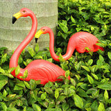Plastic,Flamingos,Grassland,Garden,Figurine,Decorations