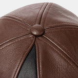 Collrown,Men's,Leather,Woven,Baseball