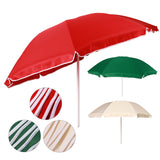 6.6Ft,Outdoor,Patio,Umbrella,Height,Adjustable,Beach,Solar,Umbrella,Crank,Outdoor,Camping,Travel