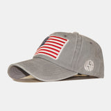 Unisex,Cotton,Classical,Casual,America,Pattern,Sunvisor,Baseball