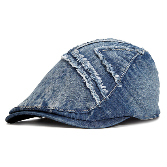 Summer,Cotton,Washed,Cowboy,Beret,Casual,Outdoors,Visor,Jeans