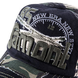 Unisex,Embroidery,Baseball,Camouflage,Casual,Outdoor