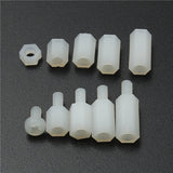 Suleve,M3NH9,Nylon,Screw,White,Screw,Nylon,Standoff,Assortment,300pcs