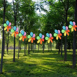 Rainbow,Flower,Windmill,Garden,Spinner,Festival,Outdoor,Camping,Decor