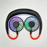 Blades,Neckband,Cooling,Desktop,Colorful,Light,Sports,Travel