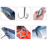 ZANLURE,Artificial,Fishing,Hooks,Baits,Minnow,Topwater,Wobbler,Fishing,Tackle