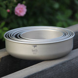 Keith,Titanium,Bowls,Travel,Camping,Picnic,Cookware,Tableware,Cutlery