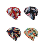 Women,Cotton,Print,Beanie,Causal,Windproof,Collar,Scarf