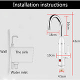Household,Instant,Electric,Faucet,Heating,Display