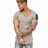 Summer,Casual,Short,Sleeve,Breathable,Fitness,Casual,Shirts,Leisure,Sport,Clothing