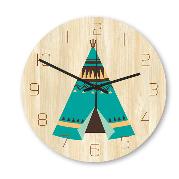 Loskii,CC034,Creative,Clock,Clock,Cartoon,Clock,Office,Decorations