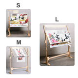 Stitch,Frame,Embroidery,Shelf,Adjustable,Wooden,Stand,Desktop