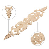 33X6cm,Carved,Applique,Onlay,Carpenter,Frame,Decal,Furniture,Decor