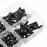 Suleve,M4CH2,Stainless,Steel,Allen,Button,Socket,Screw,Metric,120pcs