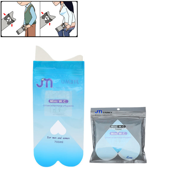 JIEMU,700ml,Disposable,Urinal,Emergency,Urination,Toilet,Vomit,Camping,Travel