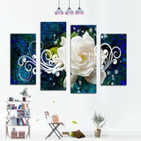 Miico,Painted,Combination,Decorative,Paintings,White,Decoration