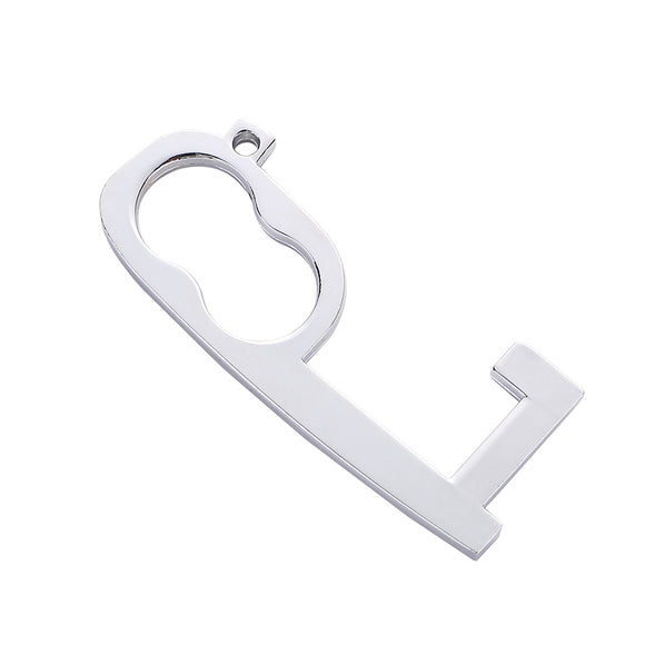 Contactless,Portable,Opener,Bacteria,Isolation,Keychain,Sanitary,Opener,Metal,Pendant