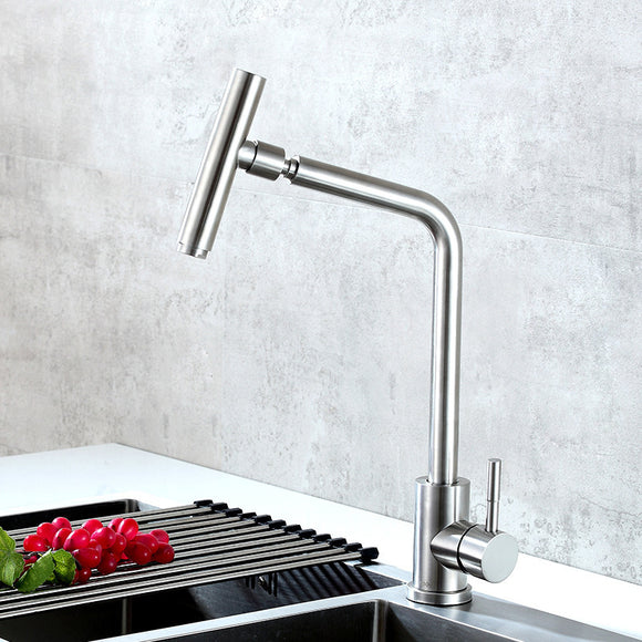 Stainless,Steel,Faucet,Kitchen,Mixing,Wrench,Faucet