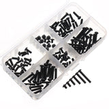 Suleve,M3CH2,Carbon,Steel,Allen,Button,Socket,Screw,Metric,120pcs