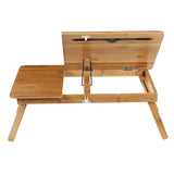 Wooden,Laptop,Portable,Folding,Notebook,Stand,Study,Table,Drawer,Holder