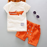 Years,Clothing,Cartoon,Shirts,Shorts,Leisure,Summer,Toddler,Clothes