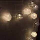 KCASA,20LED,Cotton,String,Lights,Fairy,Lights,Festival,Christmas,Halloween