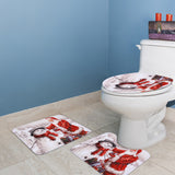 Bathroom,Christmas,Style,Bathroom,Carpet,Toilet,Cover