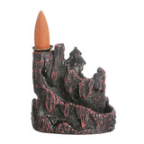 Mountain,River,Backflow,Incense,Burner,Ceramic,Backflow,Dragon,Incense,Holder,Cones