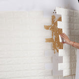 Elasticity,Brick,Grain,Wallpaper,Stickers,Sound,Insulation,Decal