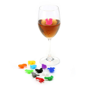 Silicone,Animal,Charm,Glasses,Cocktail,Drinks,Maker