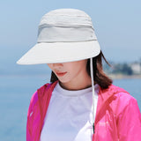 Women,Summer,Protection,Foldable,Visor,Bucket,Riding,Cycling