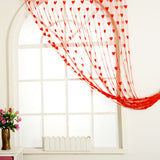 Heart,String,Window,Curtains,Drapes,Tassel,Valance,Decoration,100cm,200cm