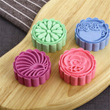 Stamps,Mould,Transparent,Round,Mooncake,Festival,Baking,Accessories